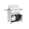 Summerset Grills Cart for SIZ26 - Angled and Opened