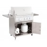 Summerset Grills Cart for TRL32 - Angled and Opened