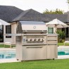 American Made Grills Freestanding Muscle - 36" Hybrid Grill