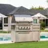 American Made Grills Freestanding Muscle - 36" Hybrid Grill - American Made Grills Freestanding Muscle - 36" Hybrid Grill