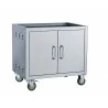 Bull BBQ 30" Pedestal Cart Bottom fits 30" Grills - Door Closed - Bull BBQ 30" Pedestal Cart Bottom fits 30" Grills - Door Closed