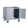 Bull BBQ 30" Pedestal Cart Bottom For 30" Grills - Single Door Opened - Bull BBQ 30" Pedestal Cart Bottom For 30" Grills - Single Door Opened