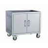 Bull BBQ 30" Pedestal Cart Bottom fits 30" Grills - Doors Closed - Bull BBQ 30" Pedestal Cart Bottom fits 30" Grills - Doors Closed