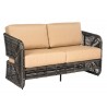 Woodard Carver Love Seat - Angled