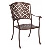 Woodard Casa Dining Arm Chair - Angled