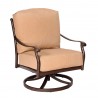 Woodard Casa Swivel Rocking Lounge Chair - Angled