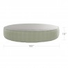 Source Furniture Casbah Round Daybed Details