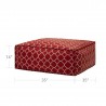 Source Furniture Casbah Large Puof (Square) Details