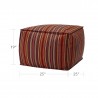 Source Furniture Casbah Puof (Square)  Details 