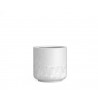 Azzurro Living Catalina 18" Pot In White Rock Concrete