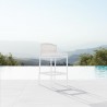 Azzurro Living Catalina Bar Stool With Polar Cushion - Lifestyle