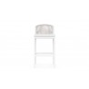 Azzurro Living Catalina Bar Stool With Polar Cushion - Front