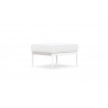 Azzurro Living Catalina Ottoman With Polar Cushion - Angled