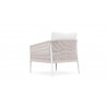 Azzurro Living Catalina Club Chair With Polar Cushion - Back Angled