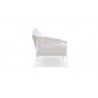 Azzurro Living Catalina 3 Seat Sofa With Polar Cushion - Side