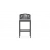 Azzurro Living Catalina Bar Stool With Moon Cushion - Front