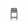 Azzurro Living Catalina Counter Stool With Moon Cushion - Front
