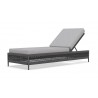 Azzurro Living Catalina Lounge Chair With Moon Cushion - Angled