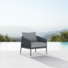 Azzurro Living Catalina Club Chair With Moon Cushion - Lifestyle