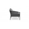 Azzurro Living Catalina 3 Seat Sofa With Moon Cushion - Side