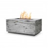 The Outdoor Plus Catalina Wood Grain Fire Pit 