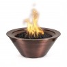 The Outdoor Plus Cazo Hammered Copper Fire Bowl