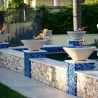 The Outdoor Plus Cazo GFRC Fire Bowl Side View - The Outdoor Plus Cazo GFRC Fire Bowl Side View