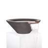 The Outdoor Plus Cazo GFRC Water Bowl Chocolate