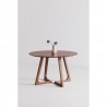 Moe's Home Collection Godenza Dining Table Round in Brown - Lifestyle