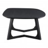 Moe's Home Collection Godenza Coffee Table Small Black Ash - Side Angle