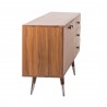 Moe's Home Collection Sienna Small Sideboard - Walnut - Side Angle