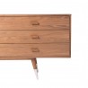 Moe's Home Collection Sienna Small Sideboard - Walnut - Closeup Side Angle