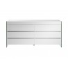 Casabianca Il Vetro 6-Drawer Dresser - Front