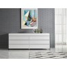 Casabianca Il Vetro 6-Drawer Dresser - Front Lifestyle