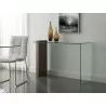 Casabianca BUONO Console Table In Walnut Veneer - Lifestyle 2 - Casabianca BUONO Console Table In Walnut Veneer - Lifestyle 2
