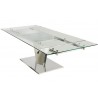 Casabianca Diamond Dining Table - Side Angled