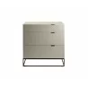 Casabianca Vizzione Tall Dresser/Nightstand - Front with White BG - Casabianca Vizzione Tall Dresser/Nightstand - Front with White BG