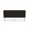 Casabianca VIZZIONE Buffet-Server In Dark Gray Oak Veneer - Front