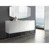 Casabianca VIZZIONE Buffet-Server In High Gloss White Veneer - Lifestyle
