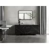 Casabianca STONE Buffet-server In Black in Marbled Glass - Lifestyle - Casabianca STONE Buffet-server In Black in Marbled Glass - Lifestyle