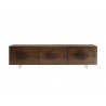 MOON Walnut Veneer Entertainment Center - Front