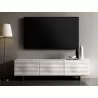 MOON White Lacquer Entertainment Center - Lifestyle - MOON White Lacquer Entertainment Center - Lifestyle