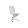 BOULEVARD White Eco-leather Dining Chair