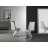 BOULEVARD White Eco-leather Dining Chair - Lifestyle - BOULEVARD White Eco-leather Dining Chair - Lifestyle