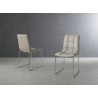 LEANDRO Light Gray Dining Chair