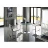 LEANDRO Black Dining Chair - Lifestyle