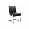 FONTANA Brown Eco-leather Dining Chair