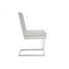 FONTANA Grey Eco-leather Dining Chair