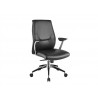 Casabianca Arena Office Arm Chair - Black - Perspective