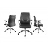 Casabianca Arena Office Arm Chair - Black